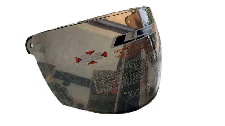 LS5 Helmet visor Blak, white