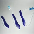 Hygiene Oral Portable Disposable Foldable Travel Camping Toothbrush Hiking Tooth Brush Tooth Cleaning Tools. 
