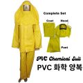 PVC Chemical Suit acild and alkali splash- Best PVC Chemical Suit. 
