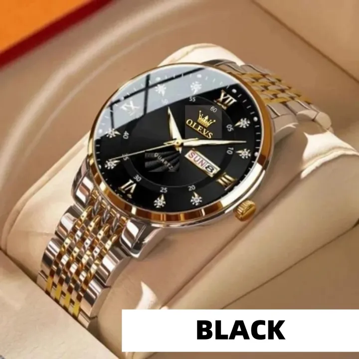 OLEVS%20Model%201020%20Men's%20Stainless%20Steel%20Watch%20-%20Image%202