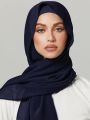 Luxury Chiffon Georgette Hijab Scarf for Women Lightweight and Breathable 70x29. 
