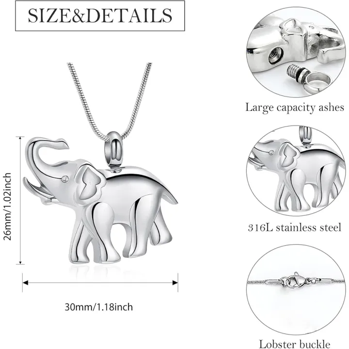 Cremation%20Jewelry%20for%20Women%20Men%20Animal%20Elephant%20Urn%20Necklace%20for%20Ashes%20Stainless%20Steel%20Memorial%20Necklaces%20Ash%20Holder%20-%20Image%202