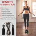 Jumping Skipping Rope For Adults Weight Loss And Burn Calories Fitness Game Boys And Girls Gym Training Adjustable Length Durable Cable For Intense Cardio Workouts. 