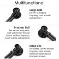 Doctor Medical Devices Multifunctional Dual Head Stethoscope Doctor Professional Phonendoscope Medical Cardiology Double-sided.