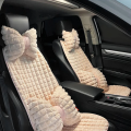 Car headrest winter rabbit hair car comfort warm neck pillow cushion creative headrest lumbar support auto supplies. 