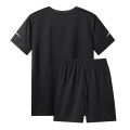 Unisex Quick Dry 2 Piece Outfits Casual Tracksuit Shorts Men 2024 Summer New Sweatsuit Oversize Short Sleeve Sport Set. 