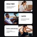 Bone Conduction Headphones TWS Wireless Sports Earphone Bluetooth Headset Handsfree With mic For Running Gaming Headset. 