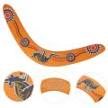 Parent-Child Interactive Woodiness Kangaroo Boomerang - V Shaped Flying Disc Throw Catch Outdoor Game Kids Toys Props.
