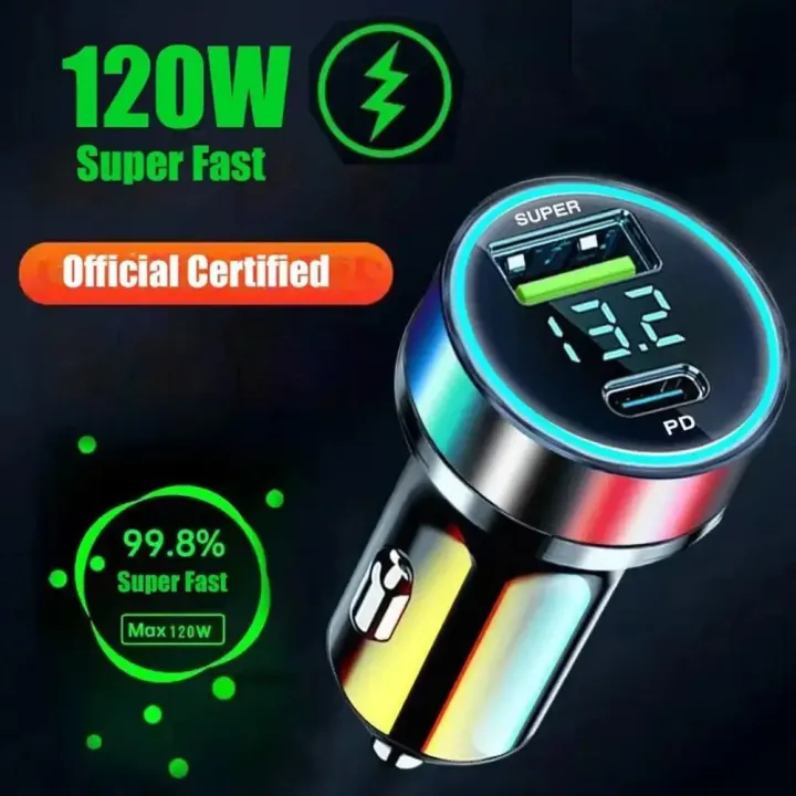 120W%20USB%20Digital%20Display%20Car%20Charger%20Fast%20Charging%202%20port%20USB%20PD%20Charger%20in%20Car%20PD%20Car%20Adapter%20For%20iPhone15%20Car%20Lighter%20Splitter%20-%20Image%203
