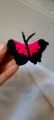butterfly, crochet butterfly for craft,dress,buttons, clips for girls. 