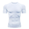 Graphic Short Sleeve Compression Shirt for Men Summer Athletic Quick Dry Tshirt Gym Workout Running Tees Tops Sporty Baselayers.