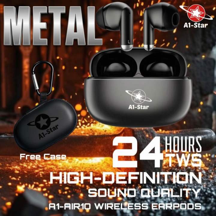 A1Star%20AIR10%20Metal%20Edition%20Wireless%20Airpods%20Bluetooth%205.4%20With%20ENC%2024%20Hours%20TWS%20High-Definition%203D%20Sound%20Super%20Bass%20Full%20Touch%20Control%20Earbuds%20-%20Image%202