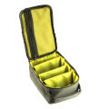 Fishing Tackle Bag Waterproof Fishing Bag Portable Fishing Reel Gear Bag with 3 Adjustable Dividers for Spinning Baitcasting.
