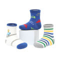 6 Pairs Boys Kids Non-Slip Socks Cute Cartoon Pattern Breathable Comfy Children Floor Socks For All Seasons. 