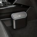 1pc Car Trash Can - Mini Garbage Bin and Organizer for Clean and Tidy Car Interiors.