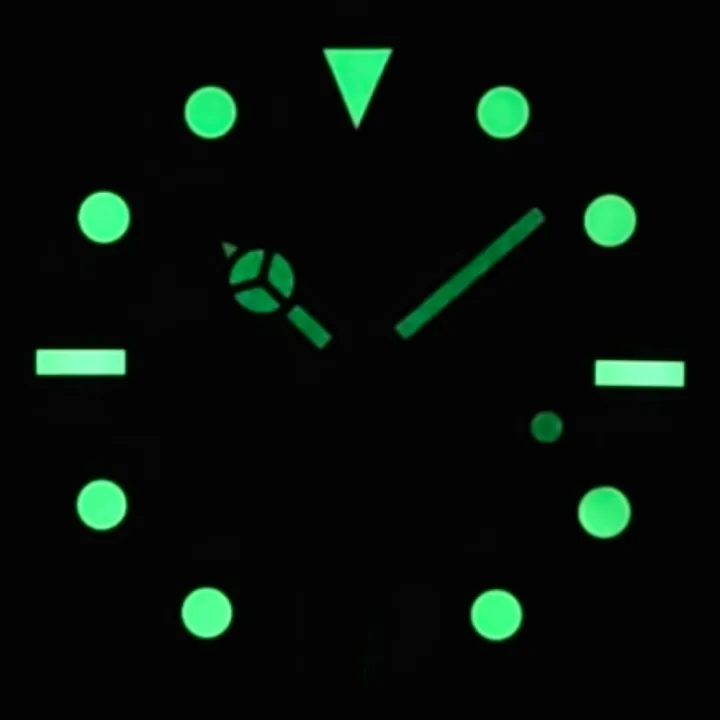 GRAMOCK%2029mm%20Watch%20Dial%20With%20Hands%20Set%20Green%20Luminous%206%20o%20'clock%20Date%20Window%20Silver/Black%20Edge%20Index%20Fit%20NH35%20Movement%20-%20Image%206