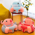 1Pcs Baby Support Seat Sit Up Soft Chair Cushion Sofa Plush Pillow Toy Animal Sofa Seat Pad baby seat cover (Without filler).