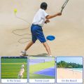 Single-player Tennis Set Training Tennis with String Tennis Practice Machine Training Machine Base Rebound with String.