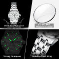  Luxury Elegant Woman's Watches Luminous Waterproof Stainless Steel Ladies Wristwatch Quartz Week Date Women Watch Reloj. 