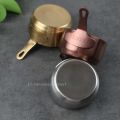 Food Grade 304 stainless steel steak sauce measuring cup with elegant design. 