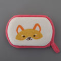 Baby Bath Sponge Kids Shower Rub Strong Water Absorption Soft Cleaning Brush Cute Cartoon Elephant Towel Material Cotton. 
