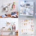 Wall shelf mini pegboard no need to drill in the room to be organized. use everywhere.. 