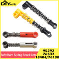 4PCS Soft Hard Spring Shock Arm MOC Building Blocks Shock-absorbing Arm Technological Bricks DIY Toys Parts for 76537 95292 2909. 