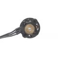 NEEBRC 1212 Outrunner Brushless Motor 3500KV 24T Gear 25A Metal ESC Adapter for 1/24 SCX24 RC Crawler Drift Car Truck Upgrade. 
