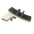 New Sale 1pair Hairy pad Spinning Exercise Bike Brake Pads Replacement Parts for Fitness. 
