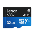 Lexar Micro SD Card 128GB 32GB 64GB 256GB 512GB Micro SD Card SD/TF Flash Card C10U1 U3 4K V10 V30 Memory Card MicroSD for Phone. 