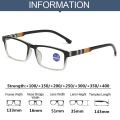 Fashion Anti-Blue Light Reading Glasses Urltra-Light Eye Protection Men Women Elegant Comfortable Eyeglasses. 
