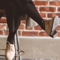 Black Opaque Women's Everyday Tights, Comfortable and Non-See-Through. 