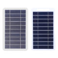 2W Solar Panel With USB Waterproof Outdoor Hiking And Camping Portable Battery Mobile Phone Charging Bank Charging Panel 5V. 