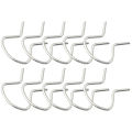 12Pcs/set Car Interior Door Window Crank Clip Metal Retainer Roll Up Retaining Winder Handle Clamp For Chevrolet For Pontiac Kit. 