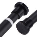 80-240CM Adjustable Curtain Rod No Drilling Telescopic Shower Curtain Pole for Balcony Bathroom Wardrobe Rod Clothes Drying Rack. 