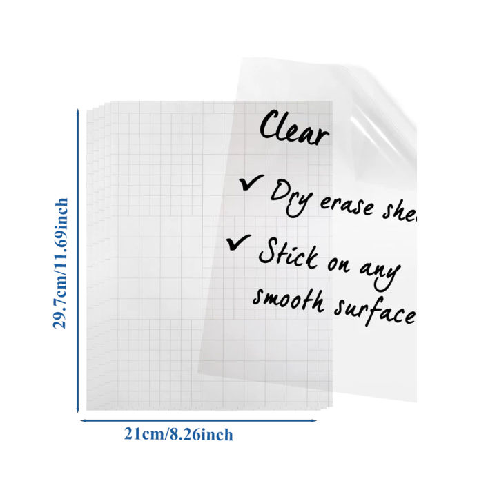 A4%20Transparent%20Glossy%20Writing%20Film%20Whiteboard%20Stickers%20Wipeable%20Reusable%205pcs%20Clear%20Dry%20Erase%20Board%20Paper%20School%20Office%20Supplies%20-%20Image%208