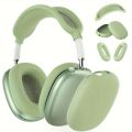 3 in 1 Soft Silicone Skin Protector Headphones Case For Airpods Max Cases Anti Scratch Shockproof Earphone Cover Accessories. 