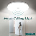 Led Motion Sensor Light 85-220V Ceiling Lamp For Home Corridor Stair Veranda Living Room Bedroom Rader Sensor Smart Night Light lightify. 