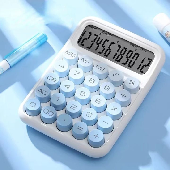 Gradation%20Candy%20Portable%20Calculators%20Large%20Display%20Mechanical%20Dot%20Keyboard%20Back%20To%20School%20Supplies%20Students/Finance%20Stationery%20-%20Image%203