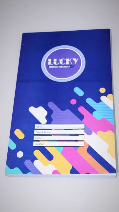 Lucky Large Narrowline Register No:14 - 280 pages (Imported Paper)