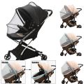 Mosquito Net Full Cover for Baby Car seat Cover Cradles Stroller Mosquito Netting Stretchable Netting Dual-Use Zipper Mesh. 