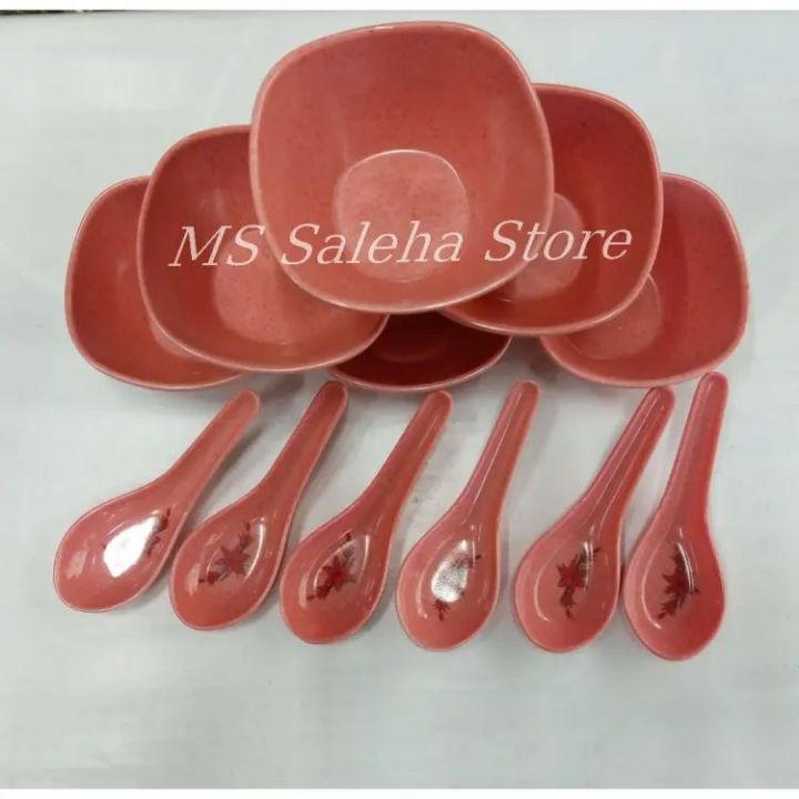 Soup Bati & Soup Spoon(12 Pcs Combo Set)