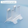 Hagibis Vertical Laptop Stand Transparent Desktop Gravity Holder Notebook Support For MacBook Pro Air Surface Book Laptops. 