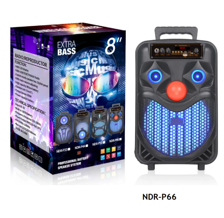 Big%20Sound%208%20inch%20Rechargeable%20%20Portable%20%20Bluetooth%20Party%20Speaker%20With%20Wired%20%20Mic%20,%20Remote%20-%20Image%202