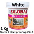 ISO 9001 certified, Water proofing Chemical , cure for all type of Roof leakage , Wall dampness,  Bathroom seepage and dampness,  Leakage of water tank. 1 kg pack، 100% satisfaction promised. Available in Grey and transparent/translucent color. 