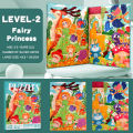 Kids Magnetic Wooden Puzzle Cartoon Pattern Busy Quiet Book Jigsaw Puzzles Game Kids Montessori Educational Toys for Children. 