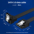 SATA 3.0 Data Cable Connection Converter For Hard Disk Drive SSD HDD 6Gb/s High-speed Extension Adapter Signal Transmission Cord. 