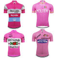 Retro Cycling Jersey Men Pink Bike Clothing Summer Breathable Quick Drying Outdoor sports Jersey. 