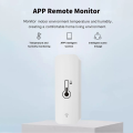 Tuya Zigbee/WiFi Temperature And Humidity Sensor Indoor Smart Home Smart Life Work With Alexa  Assistant voice control. 
