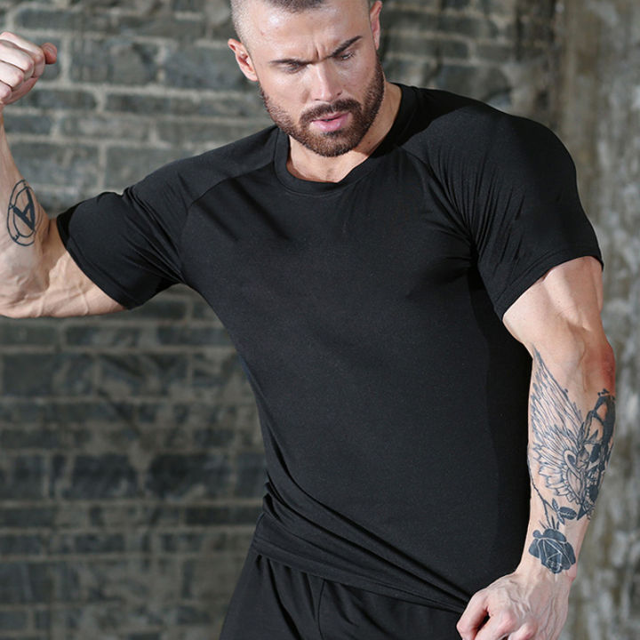 Men's%20Running%20Compression%20Tshirts%20Quick%20Dry%20Soccer%20Jersey%20Fitness%20Tight%20Sportswear%20Gym%20Sport%20Short%20Sleeve%20Shirt%20Breathable%20-%20Image%203